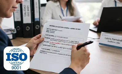 Curso de auditor de gestión de calidad ISO 9001 — Certhana Academy